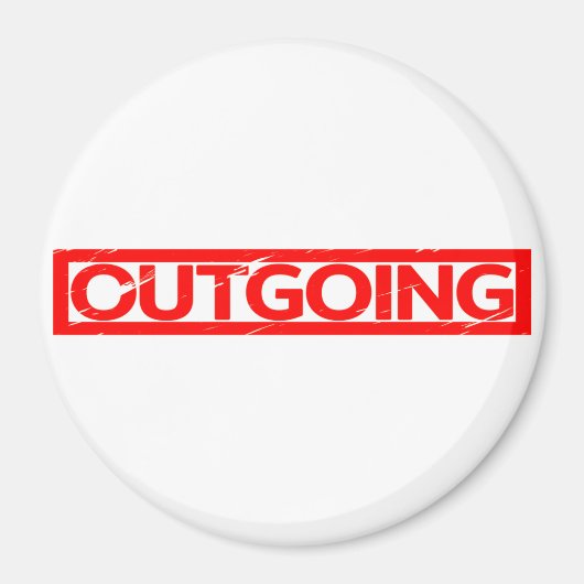 送信スタンプ マグネット (正面)