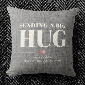 送信ハグ名前をカスタムするモダンシックマザーズデイ クッション