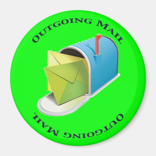 送信メール マグネット (正面)