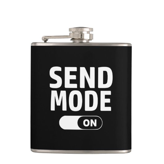 送信モードを フラスク (正面)