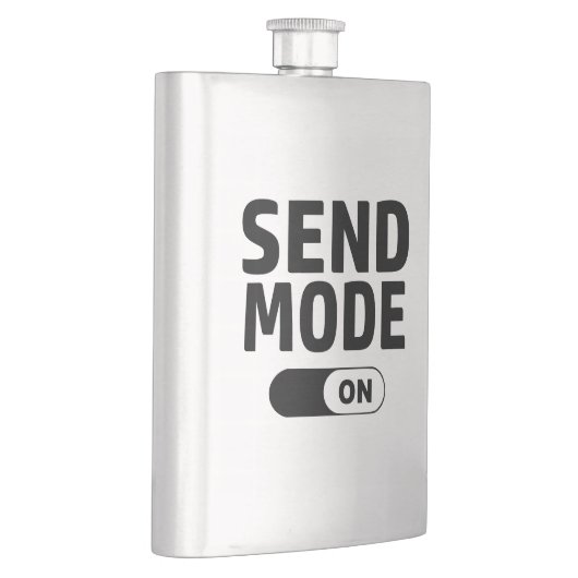 送信モードオン フラスク (右)