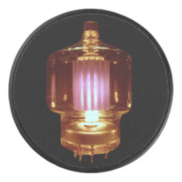 送信器白熱［赤熱］光を放つ真空管 アイスホッケーパック