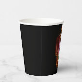 送信器白熱［赤熱］光を放つ真空管 紙コップ (右)