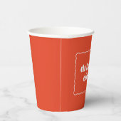 送信応援ホリデーカップ 紙コップ (右)