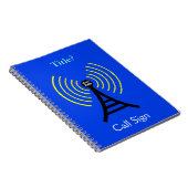 送信機付きハム無線ノート ノートブック (右側)