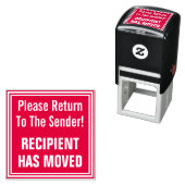 「送信者に戻って!」 ゴム印 セルフインキングスタンプ (インサイチュ)