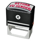 「送信者に戻る!」と矢印ゴム印 セルフインキングスタンプ (商品)