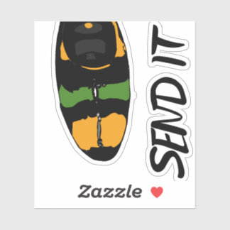 送信It & Dagger Outlawカヤックビニールステッカーパック シール