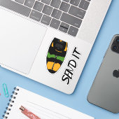 送信It & Dagger Outlawカヤックビニールステッカーパック シール (ノートパソコンとiPhone)