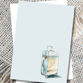 送別グラッドウォーターカラー行く遠くにパーティー 招待状