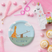 送別パーティープレート ペーパープレート (パーティー)