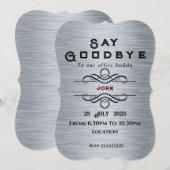 送別会 招待状 (正面/裏面)