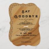 送別会 招待状 (正面/裏面)