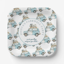 送別卒業かわいい車への遠くにパーティー