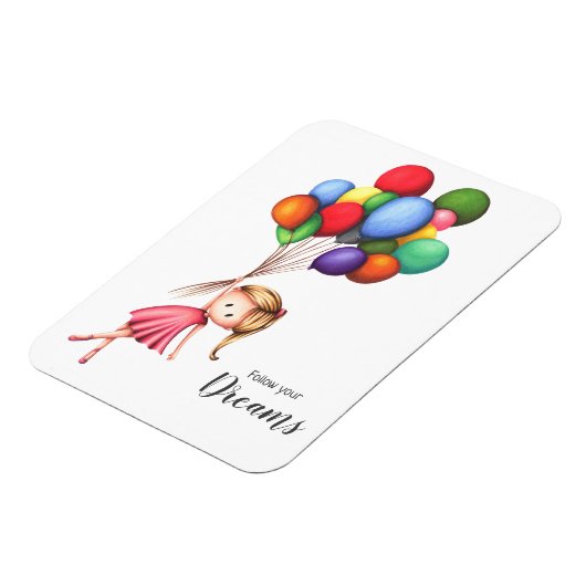 送別子とバルーン勇気付けられる マグネット (左側)