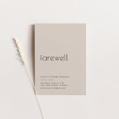 送別退職、引越、移転パーティー 招待状