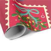 送料クリスマス ラッピングペーパー (ロールコーナー)