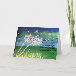 送考え信 カード