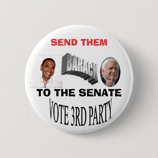 …送返して下さい 缶バッジ (正面)