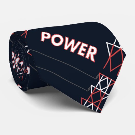 送電塔および電力線パターン ネクタイ (ロール)