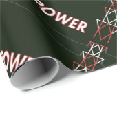 送電塔および電力線パターン ラッピングペーパー (ロールコーナー)