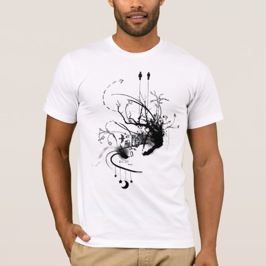 送風です Tシャツ (正面)