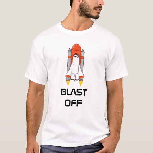 送風以外のスペースシャトル Tシャツ (正面)