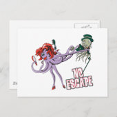 逃げおもしろいだめ ポストカード (正面/裏面)