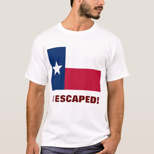 逃げた！ Tシャツ (正面)