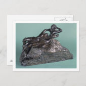 逃げる恋, 1883年~84年(青銅) ポストカード (正面/裏面)