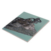 逃げる愛1883-84年(青銅) タイル (側面)