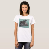 逃げる愛1883-84年(青銅) Tシャツ (正面フル)