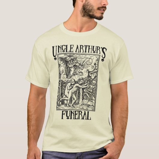 逃げる死 Tシャツ (正面)