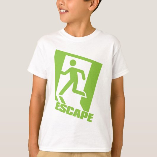 逃げる Tシャツ (正面)