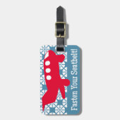 逃げろキッド！ ラゲッジタグ (正面縦)