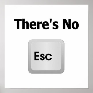 逃げ場が無い ポスター