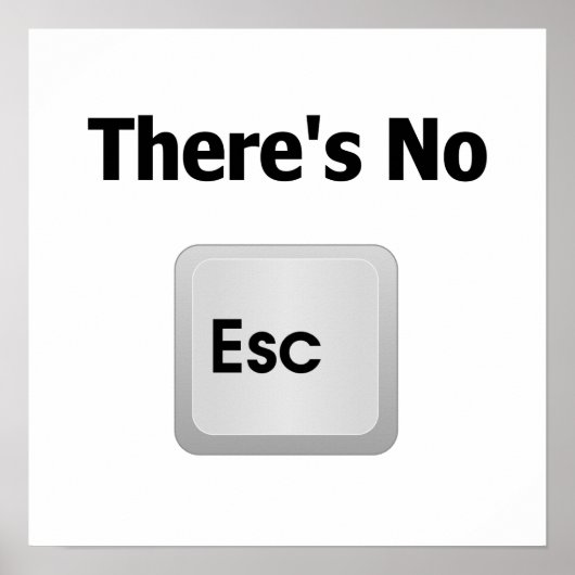 逃げ場が無い ポスター (正面)