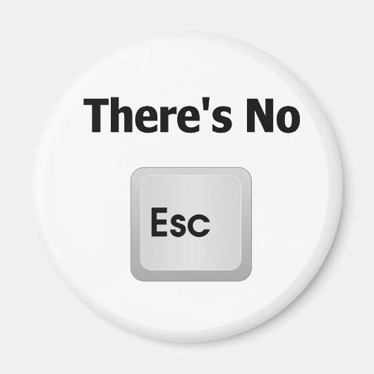 逃げ場が無い マグネット (正面)