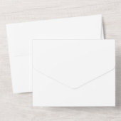 逃げ婚パーティーの新郎新婦 オールインワン招待状 (裏面)