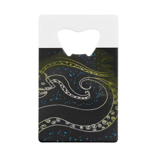 逃げ道 クレジットカード栓抜き (正面)