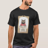 逃亡ネコ Tシャツ (正面)