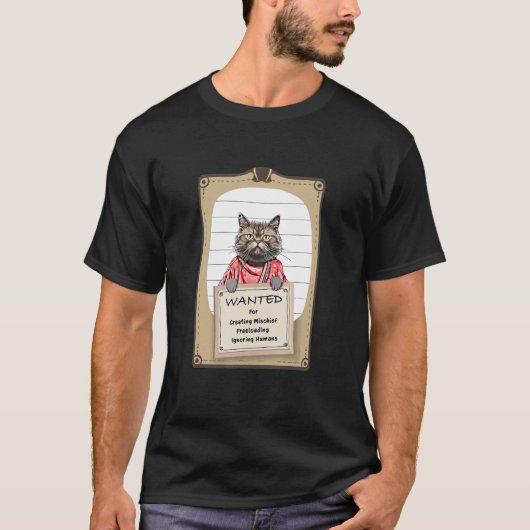 逃亡ネコ Tシャツ (正面)