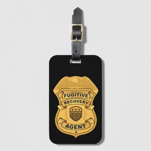 逃亡回収代行手荷物タグ ラゲッジタグ (正面縦)