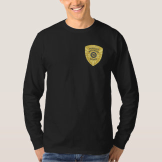 逃亡回収業者バッジ Tシャツ