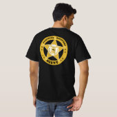 逃亡回復剤バッジTシャツ Tシャツ (裏面フル)