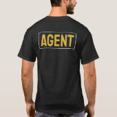 逃亡犯罪人回収業者Tシャツ Tシャツ (裏面)