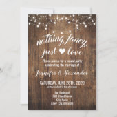 逃婚式招待状 (正面)