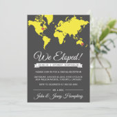 逃婚発表と披露宴招待状 招待状 (スタンド正面)