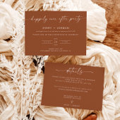 逃婚発表 | ハッピーエバーアフターパーティー 招待状