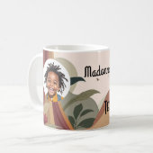 逃自然げる コーヒーマグカップ (正面左)